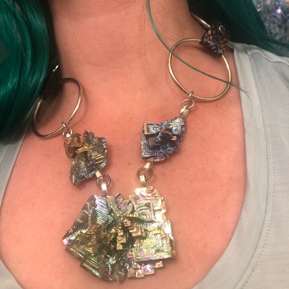Bismuth necklace - Picture 3 of 14